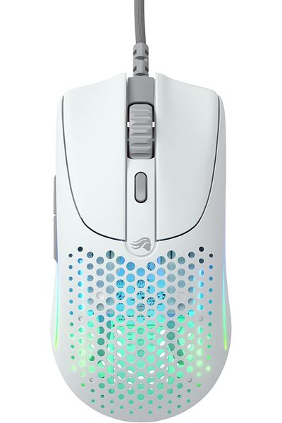 Glorious Model O 2 Wired Mouse, 59g, 26K DPI, White