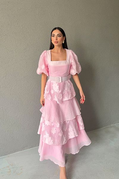 Seda Yalçın Atelier Pink Design Floor Detailed Pinterest Lipari Dress