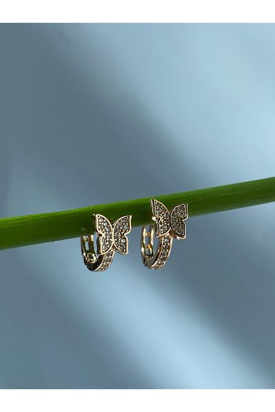 kurukafagift Earrings Zircon Stone Ring Model Small Size