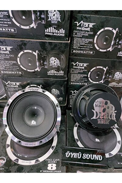 ViBee ŞOOK KAMPANYA VİBE 20CM ESKİ SERİ MİDRANGE VE 10CM DOME TWETER VİBE ESKİ SERİ