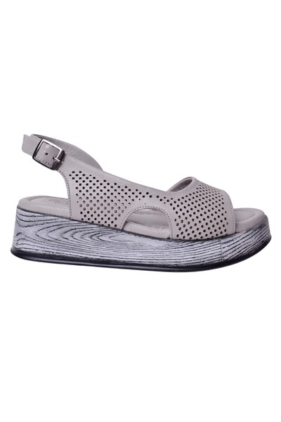 İskarpin Дамски кожени сандали 5014