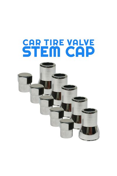 Generic Tire Valve Stem Caps – Rubber Dust Caps for Car & Truck Wheels