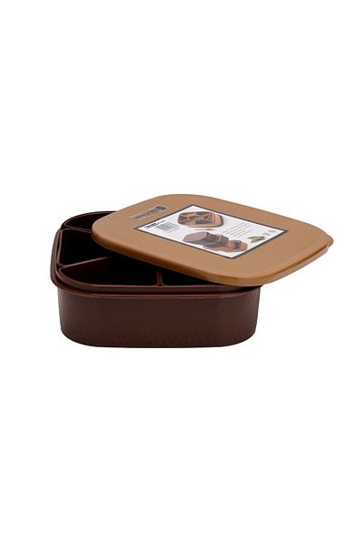 ROYALFORD 7 Container Spice Box, Plasticware Box, RF11040
