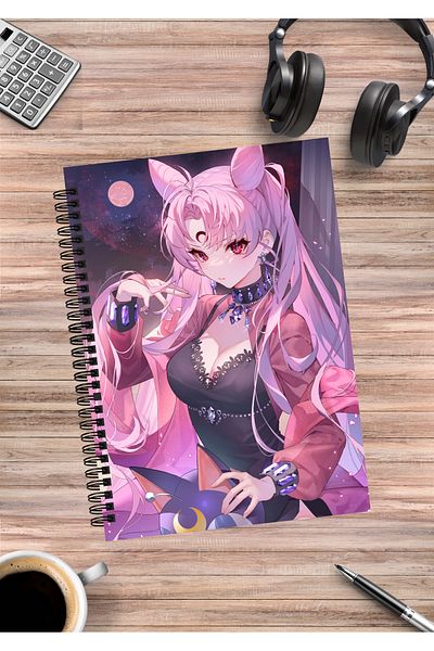 mertfigur Sailor Moon Anime Spiral Notebook A5 (50 Sheets)