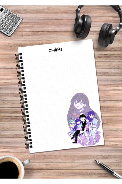 mertfigur Caiet cu spirală Omori Anime A5 (50 coli)