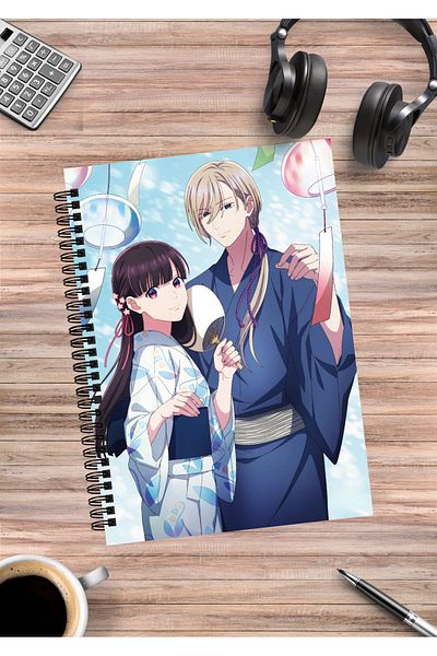 mertfigur My Happy Marriage Anime Spiral Notebook A5 (50 Sheets)