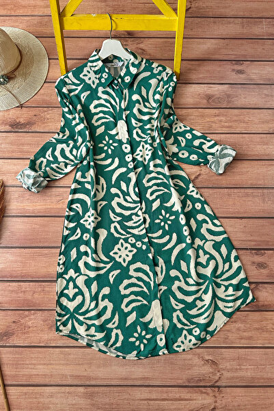 MODAQU Αυθεντικό Viscose Tunic Shirt Nefti