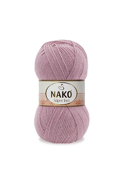 NAKO Πλεκτό νήμα χειρός Super Pearl 25% μαλλί 10215 Gülbahar