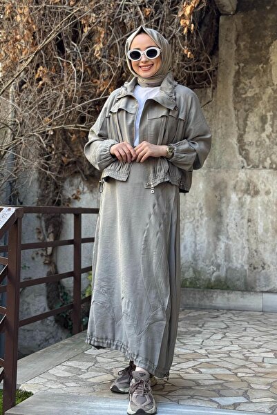 MissWhence Etekli Takım 37200 Yeşil