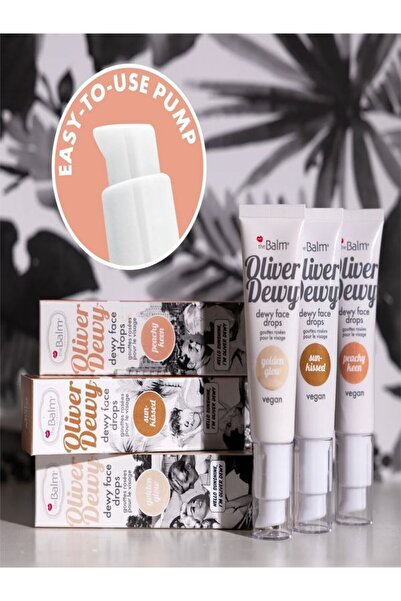 the balm Oliver Dewy Face Drops AYDINLATICI Highlighter şeftali rengi-GOLD-GÜNEŞ RENGİ