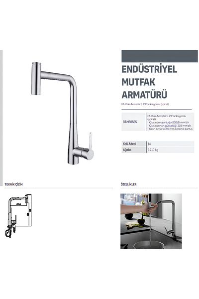 Creavit Industrial Kitchen Luminaire Mf8555