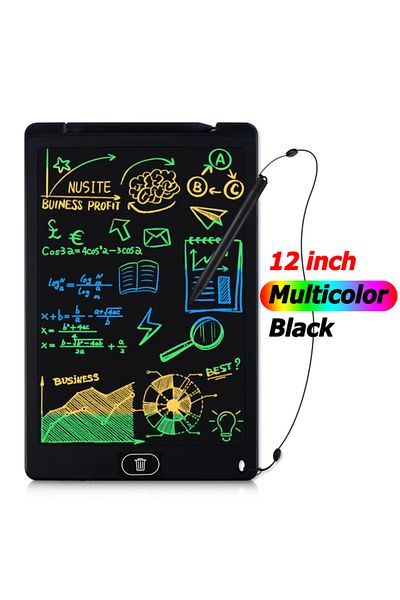 Choice Black 12in color 8.5/ 12 inch Writing Board Drawing Tablet LCD Screen Writing Digital Graphic Tablet