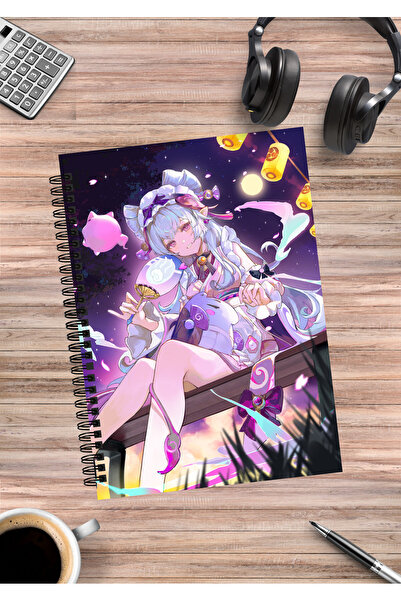 mertfigur Genshin Yumemizuki Mizuki Anime Spiral Notebook A5 (50Sheets)