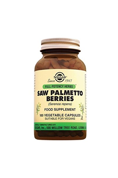 Solgar Saw Palmetto Berries 100 Kapsül