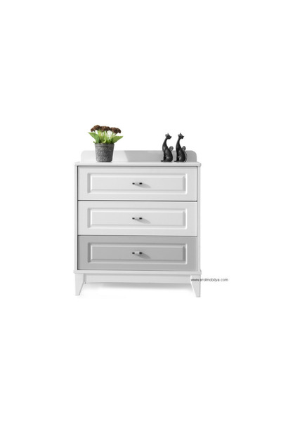 Cozibo Vizyon Çok Amaçlı Dolap , Çekmeceli Şifonyer , Kapaklı Şifonyer , 3 Çekmeceli Şifonyer