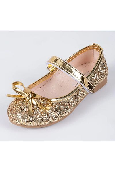 Merli&Rose Girl's Gold Ballerina Ballet