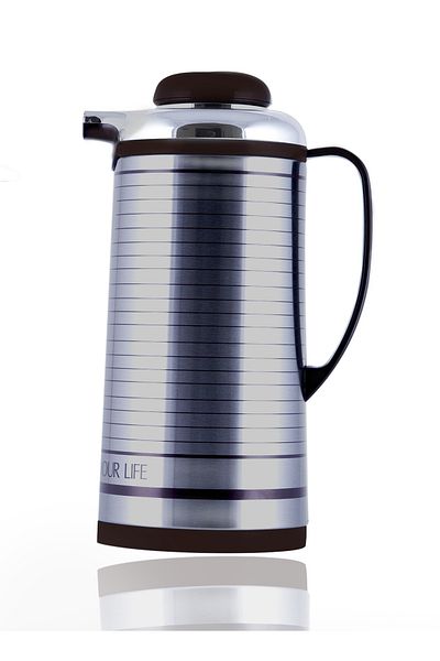 British Chef 1.3L Double-Walled Glass Vacuum Insulated Flask – Ideal for Social Events