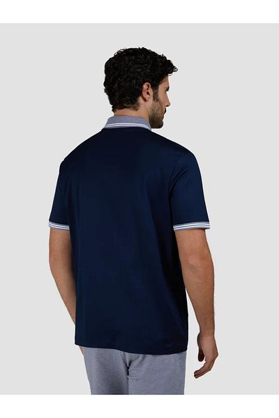 PAUL&SHARK Erenler Regular Fit Collar Sleeves Stripe Striped Red Polo T-Shirt 2541