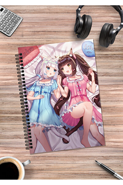 mertfigur Nekopara Anime Spiral Notebook A5 (50Sheets)