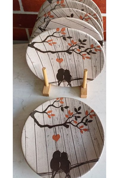 Keramika Cake Plate 6 Pieces C03