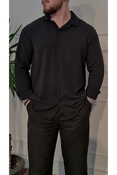 kastrioti Aerobin Kumaştan Oversize Gömlek