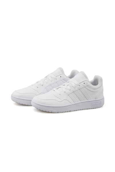adidas Γυναικεία Casual Παπούτσια Hoops 3.0 GW0433 Λευκό