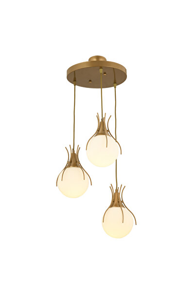 Apliqa Lustra HubRom, TERRA 3759-03-FR 45x85 cm 3xE27-60W Antiq