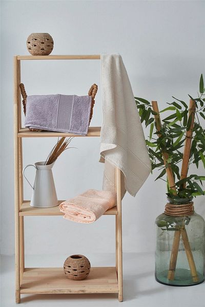 kiraz Elegant 50x100 Bamboo 3 Piece Towel Set