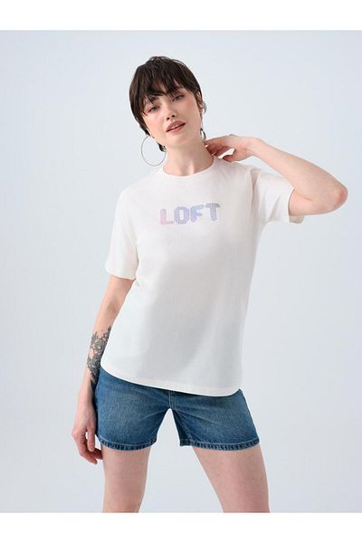 Loft Γυναίκα 2039149   Μπλουζάκι Λευκό