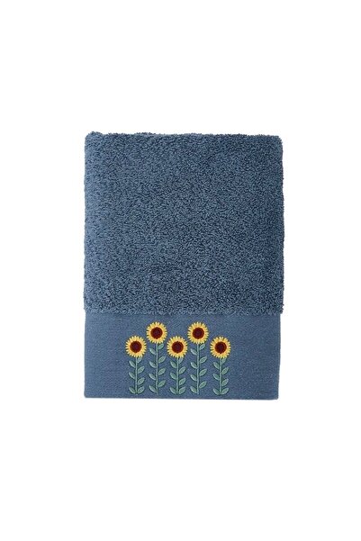 KİRAZHOME Рушник Sunflower Pamuklu Indigo (70x140)