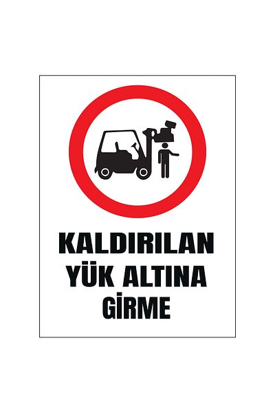 Lucena Metal Removed Enter Load 15 cm X 20 cm Warning Sign Diversion Sign