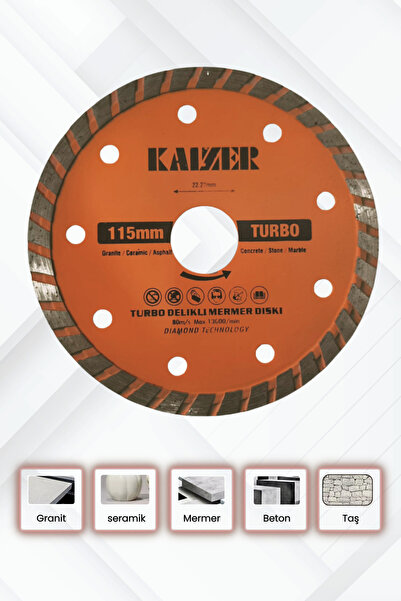 Record 115mm Turbo Mermer,Granit,Seramik,Beton Kesme