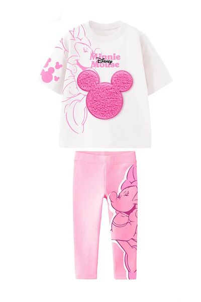 Daisy Dolly Girl's Cotton Plush Heart Detailed Set