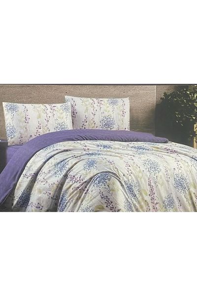 MAXSTYLE Σετ Παπλωματοθήκη Crystal Satin, Διπλό Efnan