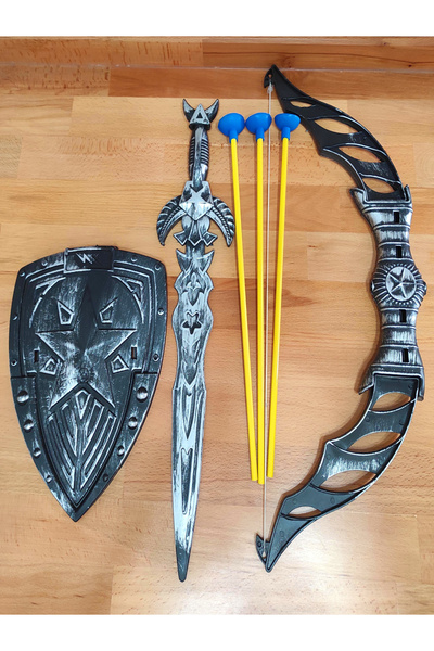 a v d a Ok Yay Kılıç Kalkan Seti 4 Parça Ertuğrul Bey