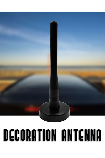 SERA Universal Magnetic Car Antenna – Waterproof & Dustproof  Antenna for Modern Car Styling Black