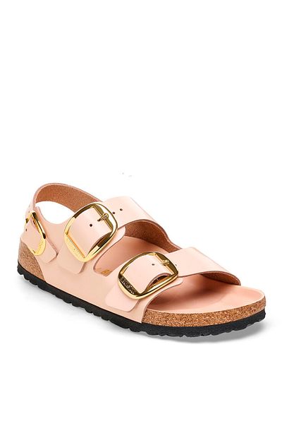 Birkenstock MILANO Powder Women's Leather Sandals