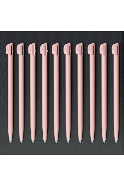 Choice D PINK 10 قطع من أقلام اللمس البلاستيكية الوردية لشاشة اللمس لجهاز ألع...