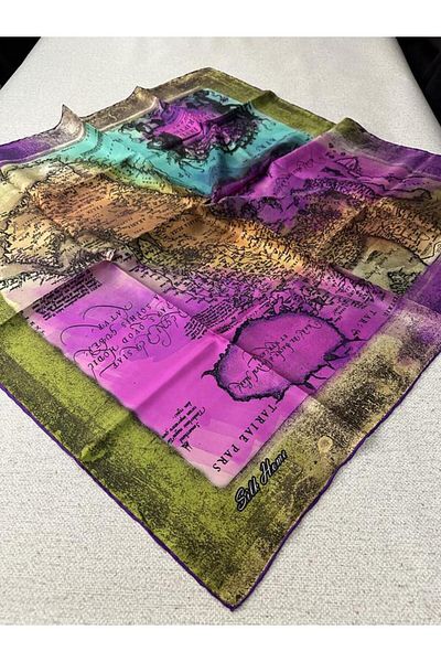 Silk Home Μεταξωτό κασκόλ Twill 87050-35