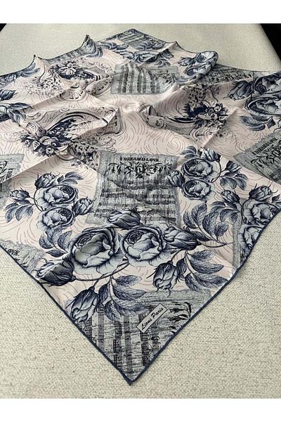 Silk Home Μεταξωτό κασκόλ Twill 87050-80