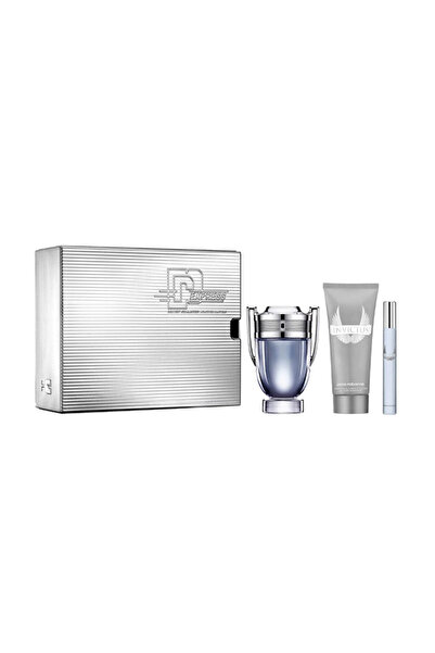Paco Rabanne Invictus Set By Paco Rabanne (EDT 100 ml + EDT 10 ml + Hair and ...