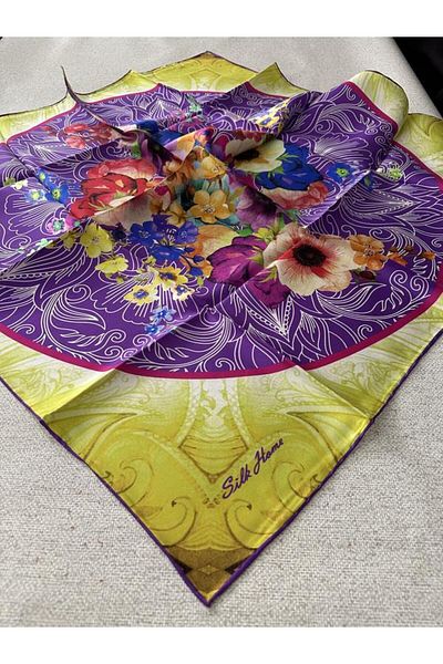 Silk Home Μεταξωτό κασκόλ Twill 87050-46