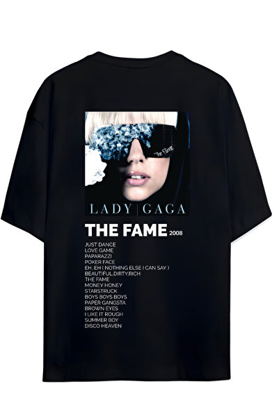 SVART WEAR ΕΚΤΥΠΩΣΗ ΑΛΜΠΟΥΜ LADY GAGA FAME UNISEX TSHIRT