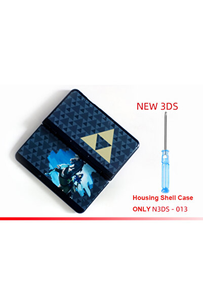 Choice N3DS-013 غطاء أمامي وخلفي عالي الجودة لأجزاء إصلاح اللوحة الأمامية لجه...