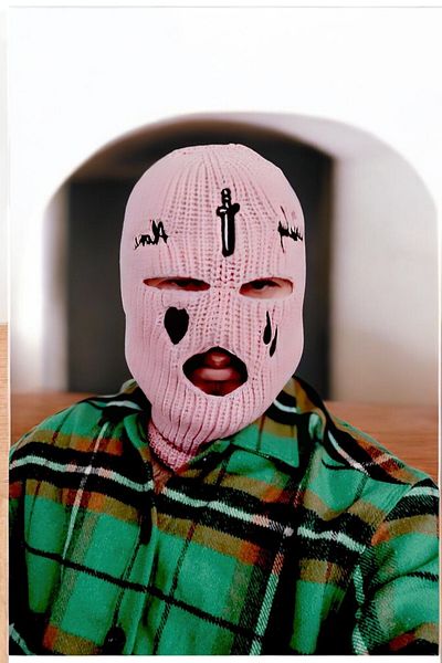 FG KONNİCHİWA Ganster Hip Hop Style Snow Mask Ganster Hiphop Model