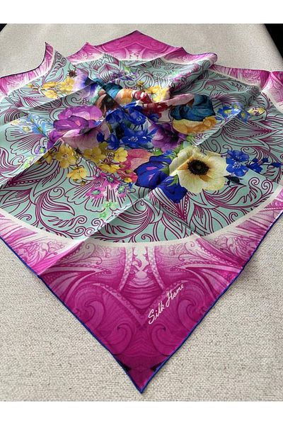 Silk Home Μεταξωτό κασκόλ Twill 87050-48