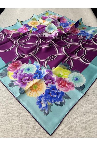 Silk Home Μεταξωτό κασκόλ Twill 87050-76