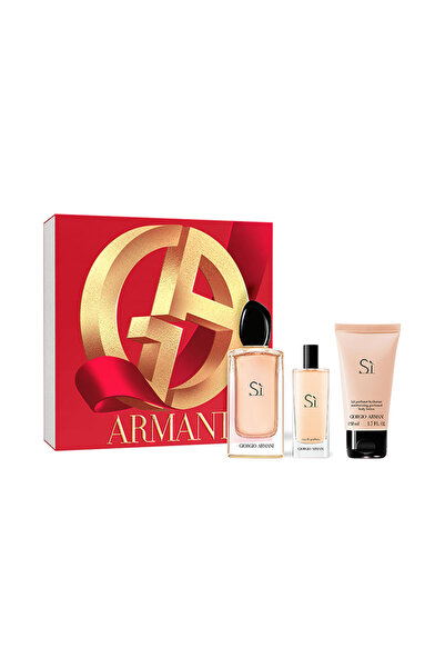 Giorgio Armani مجموعة سي أو دي بارفان - 3 قطع