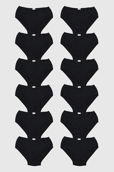 Ceylanoğlu Combed Cotton Panties 12 Pack 002
