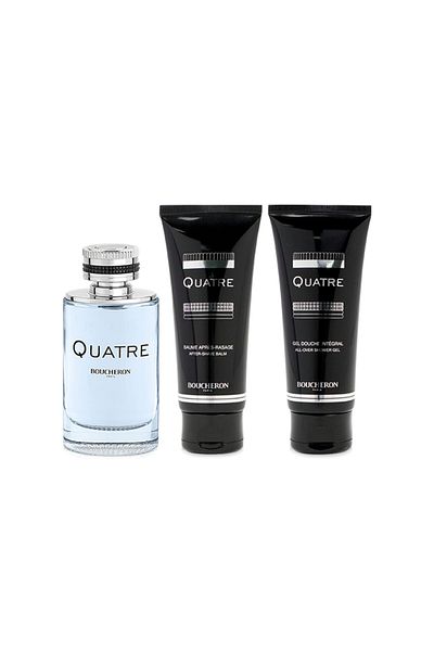Boucheron Quatre Pour Homme Set By Boucheron EDT - 3 Pieces